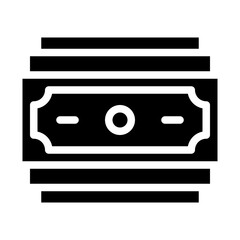 impairment in solid icon