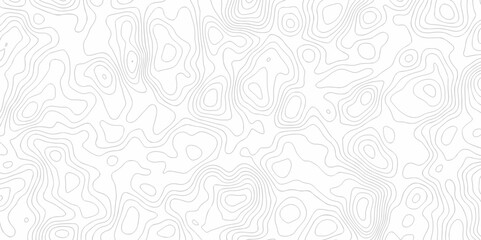 Vector topo map seamless wave topography map pattern camping grid cartography diagram black and white geometric carve wave line. abstract landscape topography line map wavy texture design background.