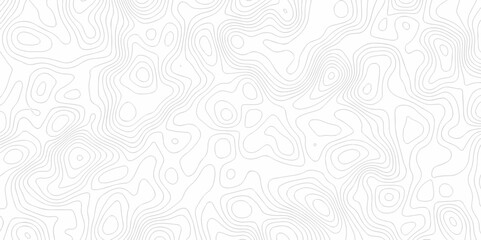 Vector topo map seamless wave topography map pattern camping grid cartography diagram black and white geometric carve wave line. abstract landscape topography line map wavy texture design background.