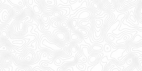 Vector topo map seamless wave topography map pattern camping grid cartography diagram black and white geometric carve wave line. abstract landscape topography line map wavy texture design background.