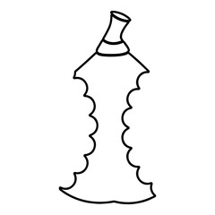 Fig Bitten Twice Outline