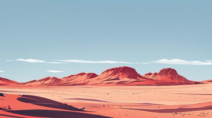 Naklejka premium Desert pattern wallpaper