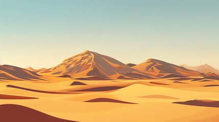Desert pattern wallpaper