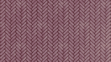 Pavement pattern diagonal light red