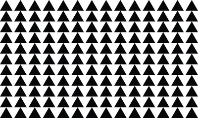 Triangle black lines pattern seamless