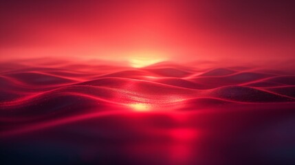 Fototapeta premium A solid color background, deep burgundy red, smooth gradient, illuminated from the center, subtle vignette effect