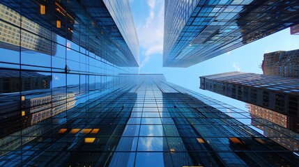 skycraper pattern wallpaper