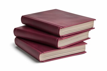 Books isolated on background