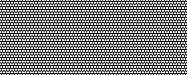 Black metal mesh seamless pattern vector illustration. Metal grid pattern. Silhouette Steel Fence Pattern. Perforated metal plate.