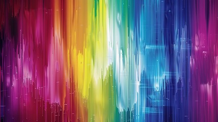 Rainbow pattern wallpaper