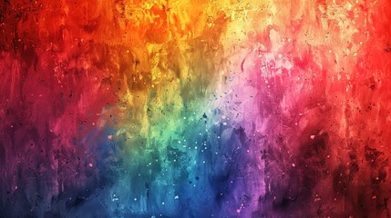 Naklejka premium Rainbow pattern wallpaper