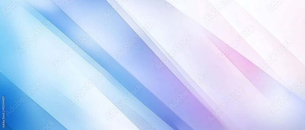 Poster light blue and white diagonal gradient background