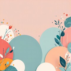 background with butterflies