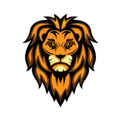 Lion Face Lion Head Logo