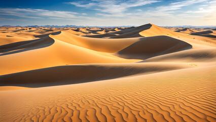 Desert area landscape