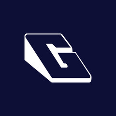 3d g latter logo design