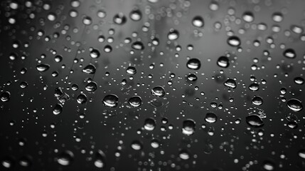 raindrop on window