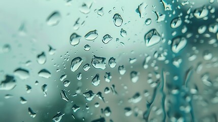 raindrop on window