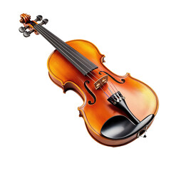 Fototapeta premium A beautiful wooden violin.