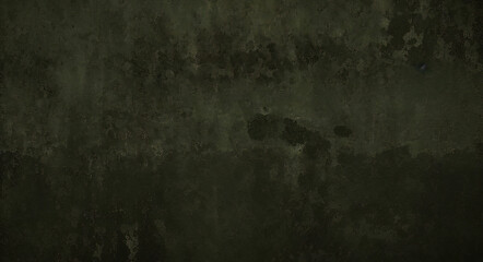 Obraz premium Matte green texture or background with stains, waves and grain elements. Image with place for text. Template for design 