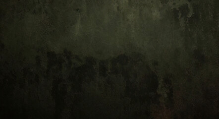 Obraz premium Matte green texture or background with stains, waves and grain elements. Image with place for text. Template for design 