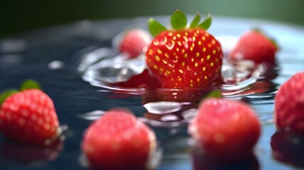 strawberries and chocolate