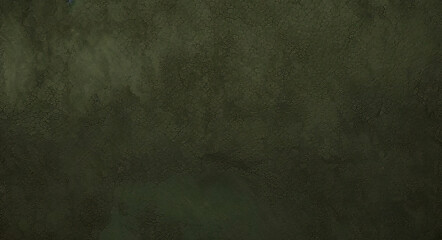 Fototapeta premium Matte green texture or background with stains, waves and grain elements. Image with place for text. Template for design 