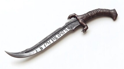 Obraz premium Ornate Fantasy Dagger with Claw Like Handle