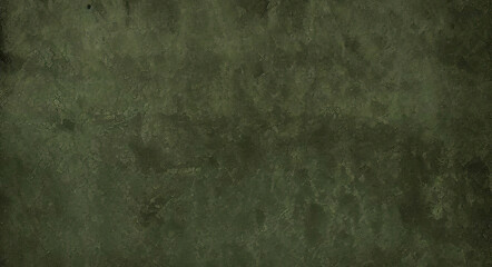 Fototapeta premium Matte green texture or background with stains, waves and grain elements. Image with place for text. Template for design 