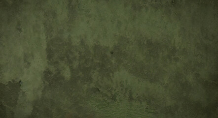 Fototapeta premium Matte green texture or background with stains, waves and grain elements. Image with place for text. Template for design 