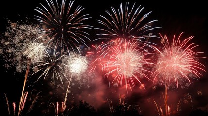 Firework display wallpaper