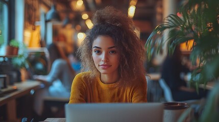 Creative team collaborating in a bright, modern workspace, focused on developing innovative solutions and concepts.