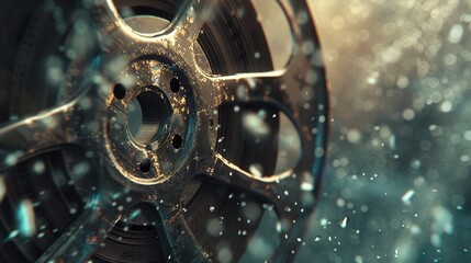 Obraz premium film reel wallpaper