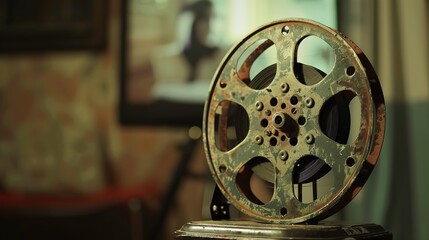 Fototapeta premium film reel wallpaper