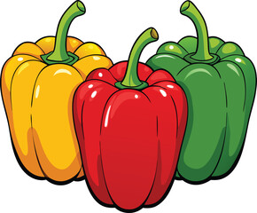 illustration of a pepper Vector