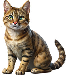 shorthair cat Vector