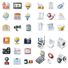 Vector_news_icon_icons_isolated_white_background