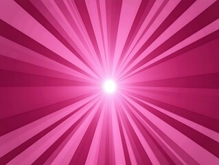 a burst of pink light rays, creating a dramatic and energetic visual effect with vibrant