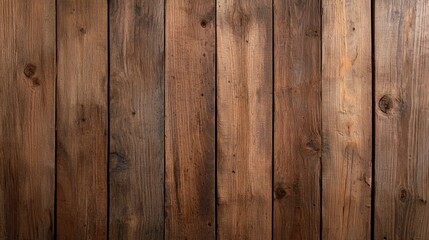 Fototapeta premium A close-up view of rustic wooden planks showcasing natural textures and colors, perfect for backgrounds and design elements.