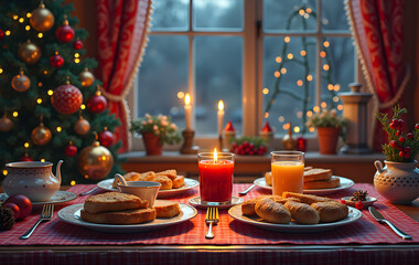 Naklejka premium 크리스마스, christmas