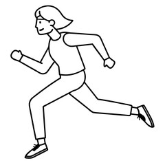 Person running