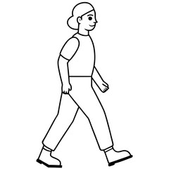 Person walking