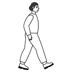 Person walking