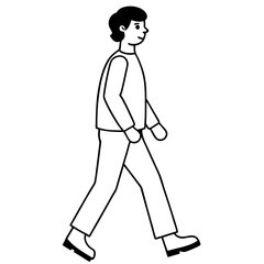 Person walking