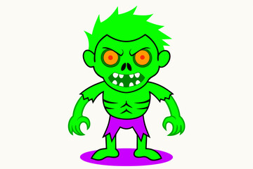 Helloween icon  line art Vector Art Illustration with white background