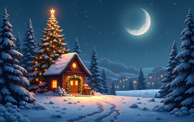Fototapeta premium Christmas, 크리스마스