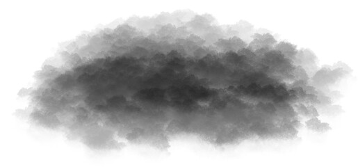 Obraz premium Cloud illustration used to decorate the work.
