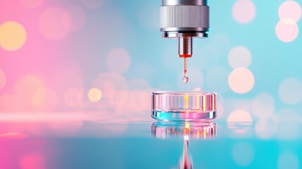 A close up shot of a product being tested for safety, with a testing device measuring its performance and compliance with safety standards.