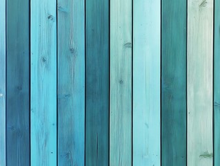 Texture of vertical blue boards. Background with place