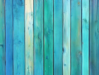 Texture of vertical blue boards. Background with place